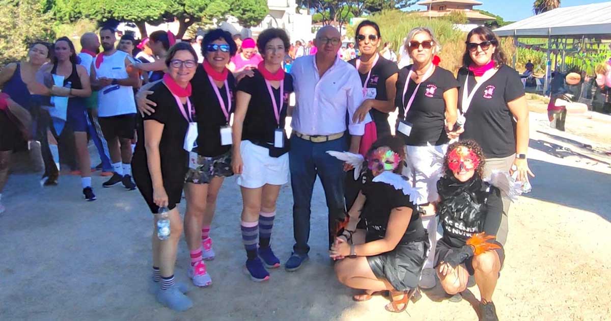 La IX Marcha Rosa llena de solidaridad el Parque de Los Toruños