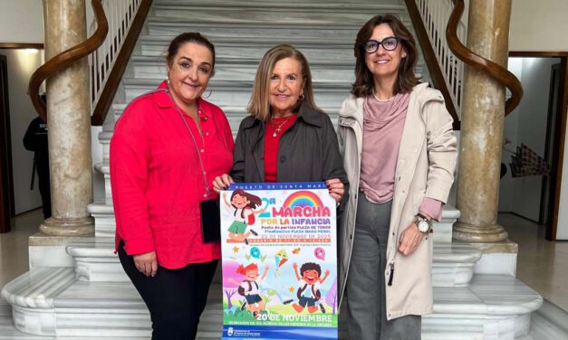 La II Marcha por la Infancia llena de participación el centro de la ciudad este sábado 22 de noviembre