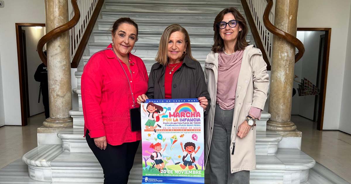 La II Marcha por la Infancia llena de participación el centro de la ciudad este sábado 22 de noviembre