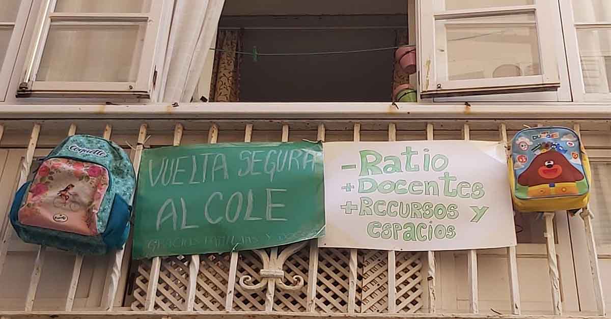 La Marea Verde de El Puerto apoya la movilización ante la inseguridad escolar