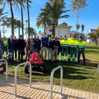 El Puerto refuerza su compromiso con la sostenibilidad y el medio ambiente con nueva maquinaria en Parques y Jardines