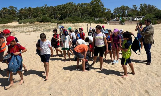 El Puerto convierte sus playas y pinares en aulas verdes