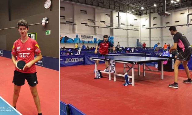 Ceferino Gómez sube al podio en el Campeonato Estatal de Tenis de Mesa 2021