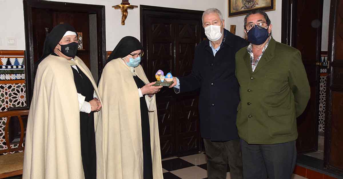 Los Belenistas Portuenses homenajean a las monjas del Espíritu Santo