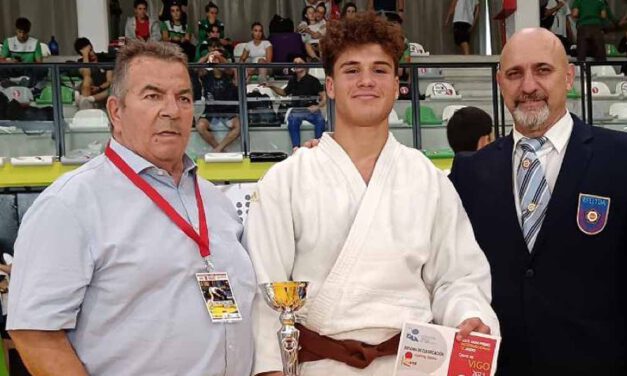 Darío Soriano Morón logra el subcampeonato en la Súper Copa de España Cadete de Judo