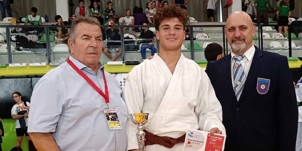 Darío Soriano Morón logra el subcampeonato en la Súper Copa de España Cadete de Judo