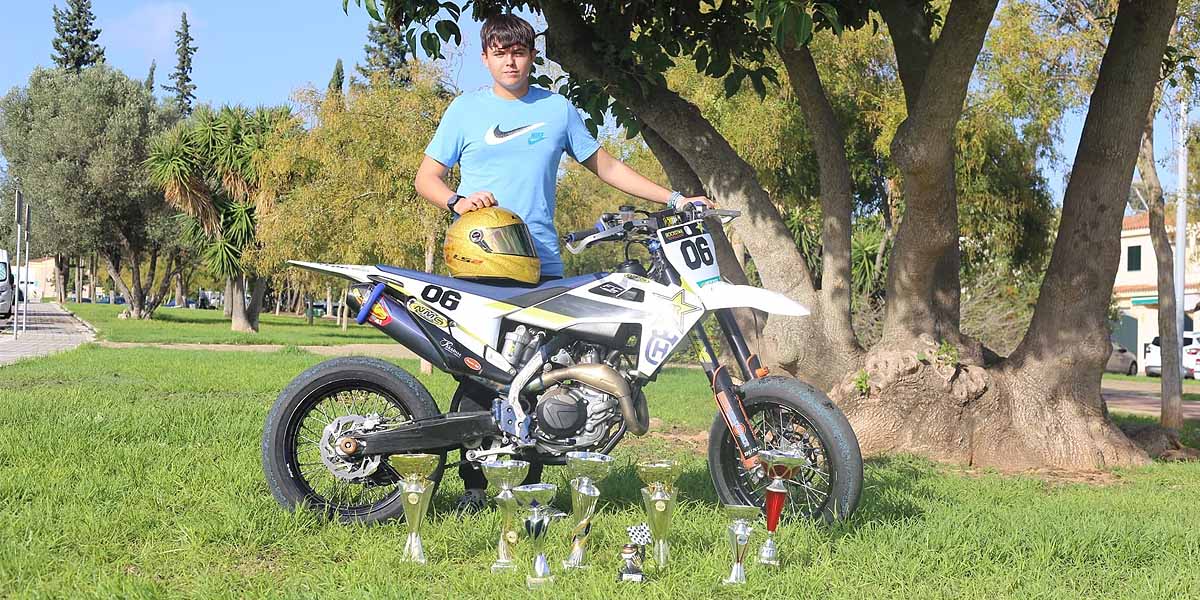 Izan Travieso, primer puesto en el Campeonato de Andalucía de Minivelocidad y en el Trofeo Andaluz de Velocidad Urbana