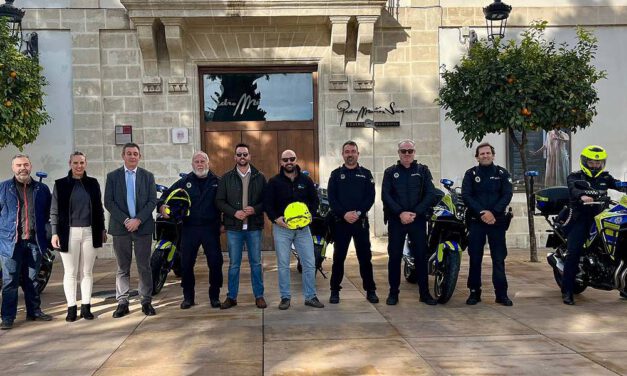 La Policía Local de El Puerto estrena 2025 con nuevas motocicletas en su flota de vehículos
