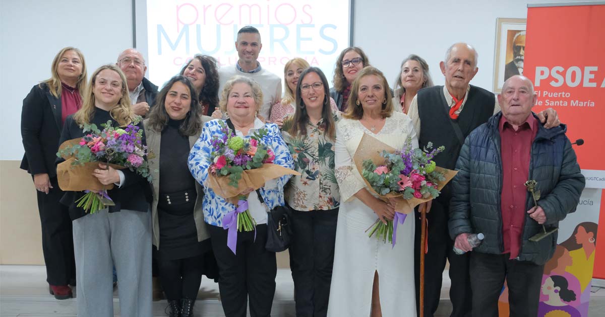 Entregados los premios del PSOE Mujeres con Luz Propia de 2026