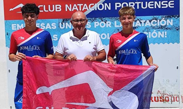 Brillante actuación del Club Natación Portuense en el Campeonato de España Infantil