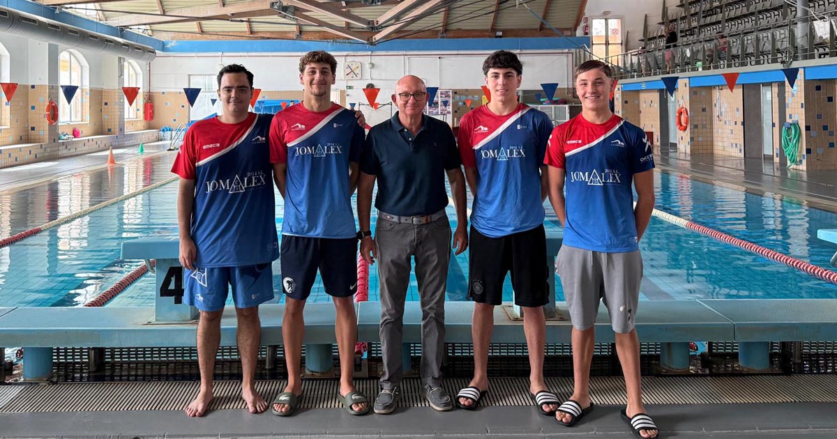 Tres nadadores portuenses competirán en el Campeonato de España Junior de Verano
