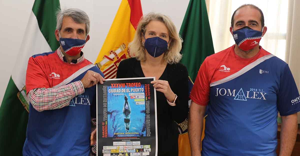 El XXXVIII Trofeo de Natación Ciudad de El Puerto se celebrará el 12 de febrero