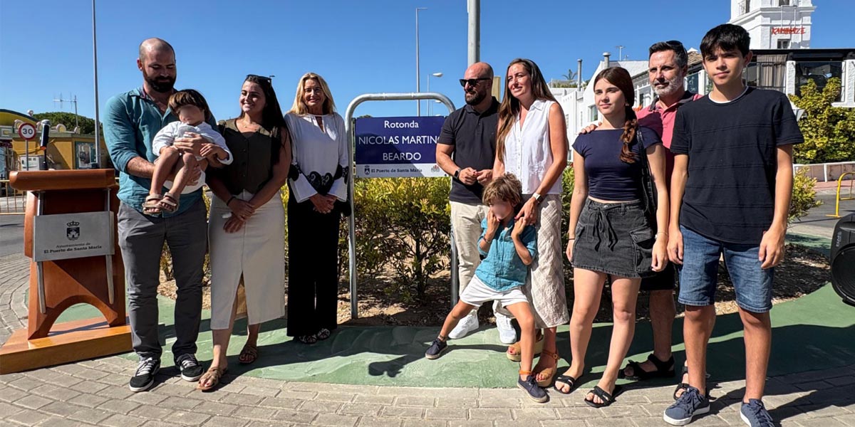 Inauguran en Vistahermosa la rotonda Nicolás Martino en recuerdo al histórico docente de la Academia