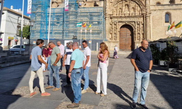El recorrido de la procesión de la Patrona se revisa para garantizar su correcto desarrollo