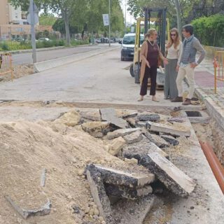 Las obras de la Avenida del Descubrimiento avanzan a buen ritmo
