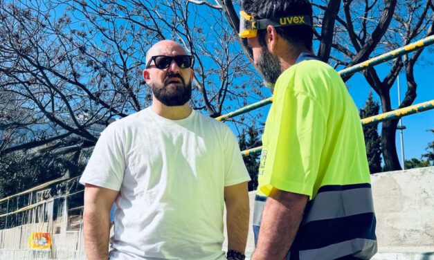 La pista deportiva de Pinillo Chico inicia su renovación con mejoras de seguridad y equipamiento