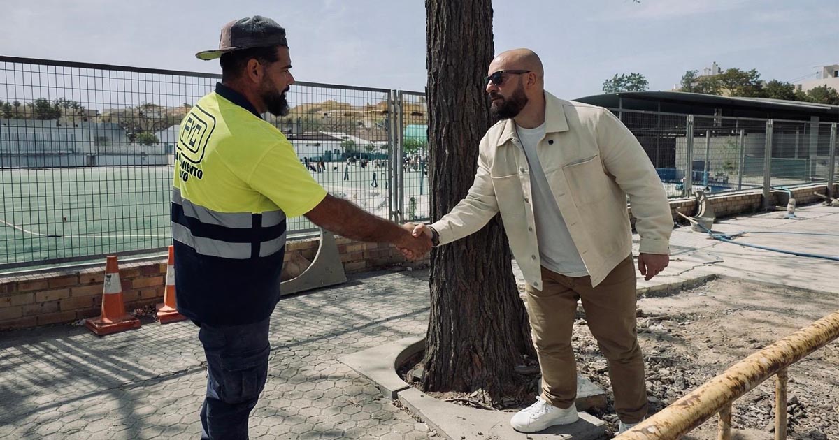 El Puerto activa nuevas obras tras renovar el Parque Calderón y la Plaza de los Olivos