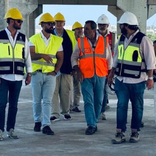 El futuro Estadio Municipal de Rugby encara su recta final con el 85% de su estructura ejecutada