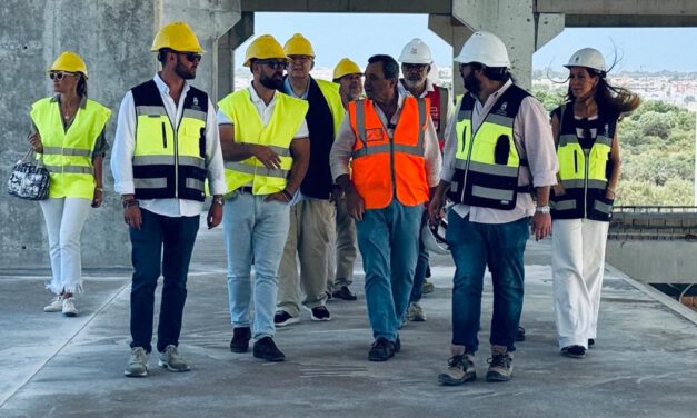 El futuro Estadio Municipal de Rugby encara su recta final con el 85% de su estructura ejecutada