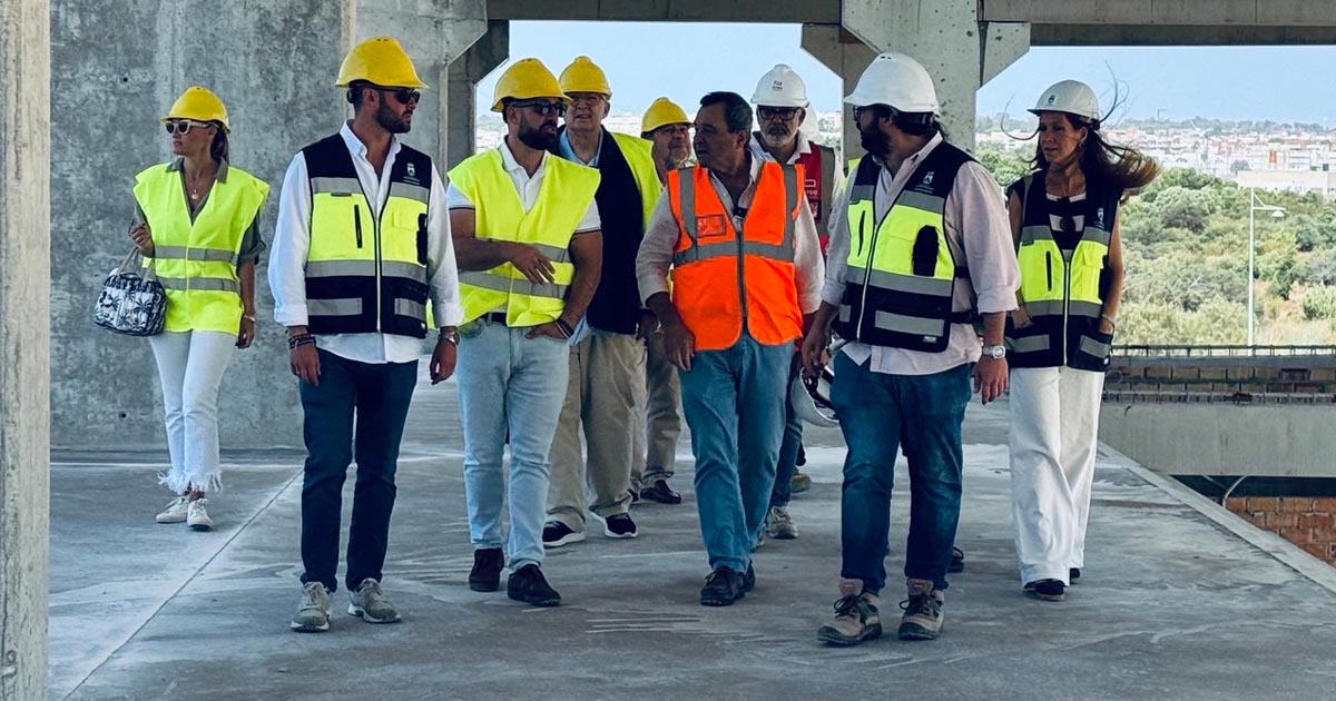 El futuro Estadio Municipal de Rugby encara su recta final con el 85% de su estructura ejecutada