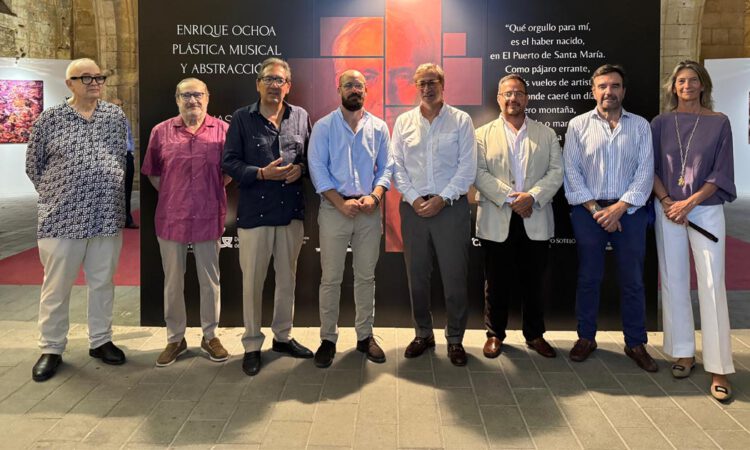 Enrique Ochoa regresa a El Puerto con una exposición que convierte la música en pintura