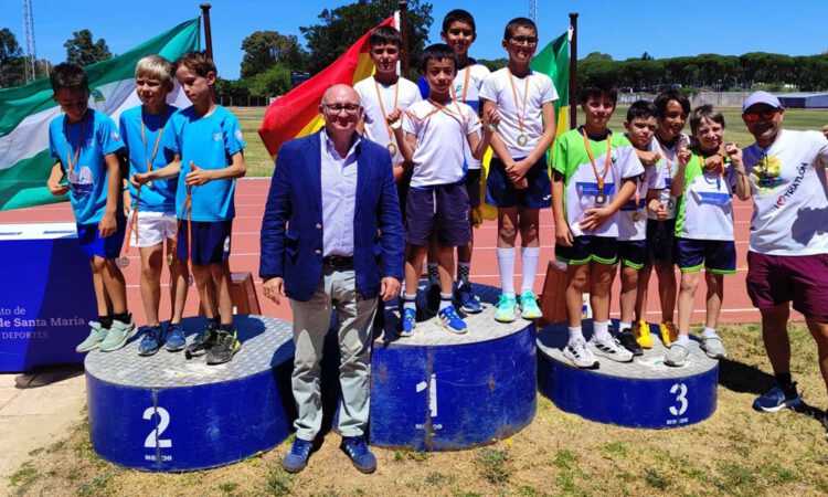 Casi 200 escolares participan en la Olimpiada de los Juegos Deportivos Municipales