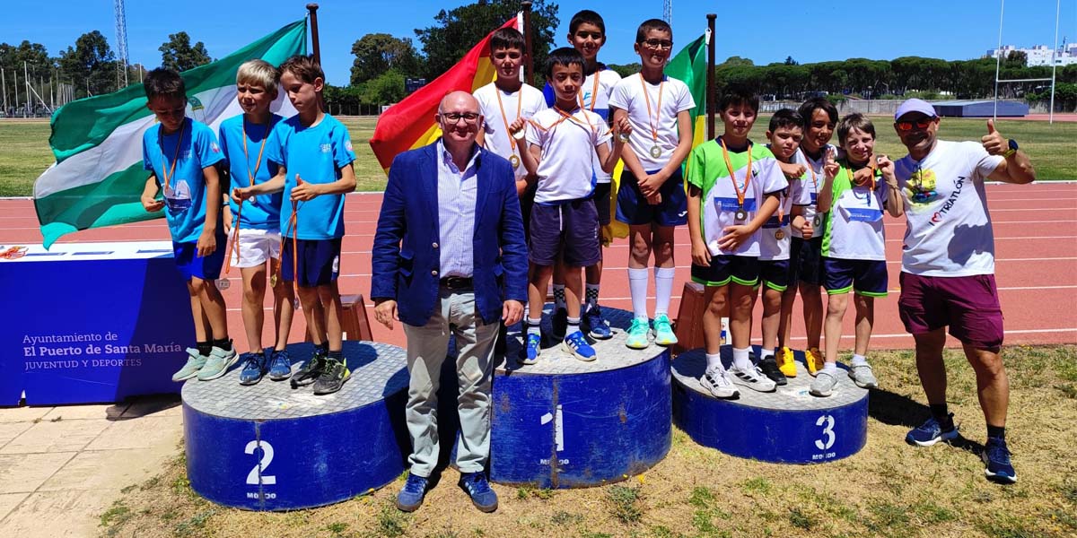 Casi 200 escolares participan en la Olimpiada de los Juegos Deportivos Municipales
