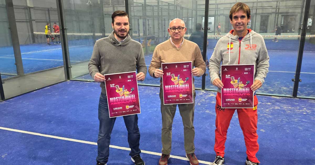El pádel andaluz se cita en El Puerto con el Master Final Absoluto