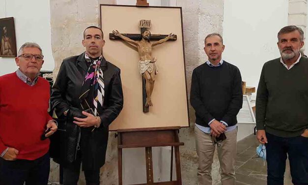 Un Cristo clavado en una cruz fechado en el siglo XVIII, nueva Pieza del Mes del Museo Municipal