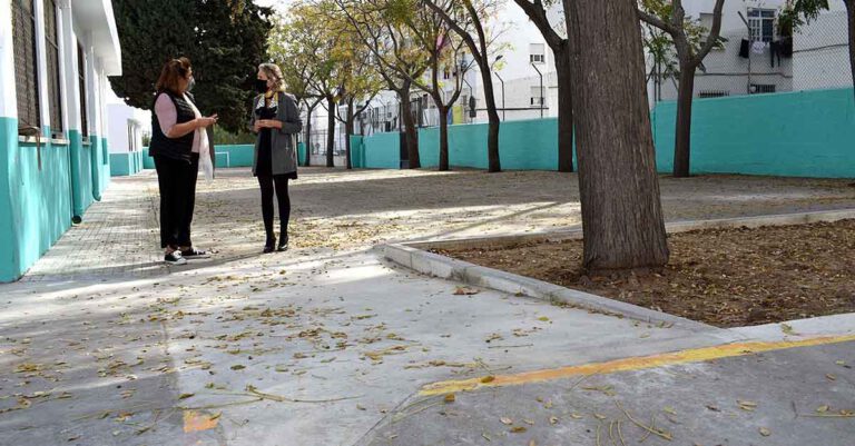 Educación realiza mejoras en la zona de infantil del colegio Las Nieves
