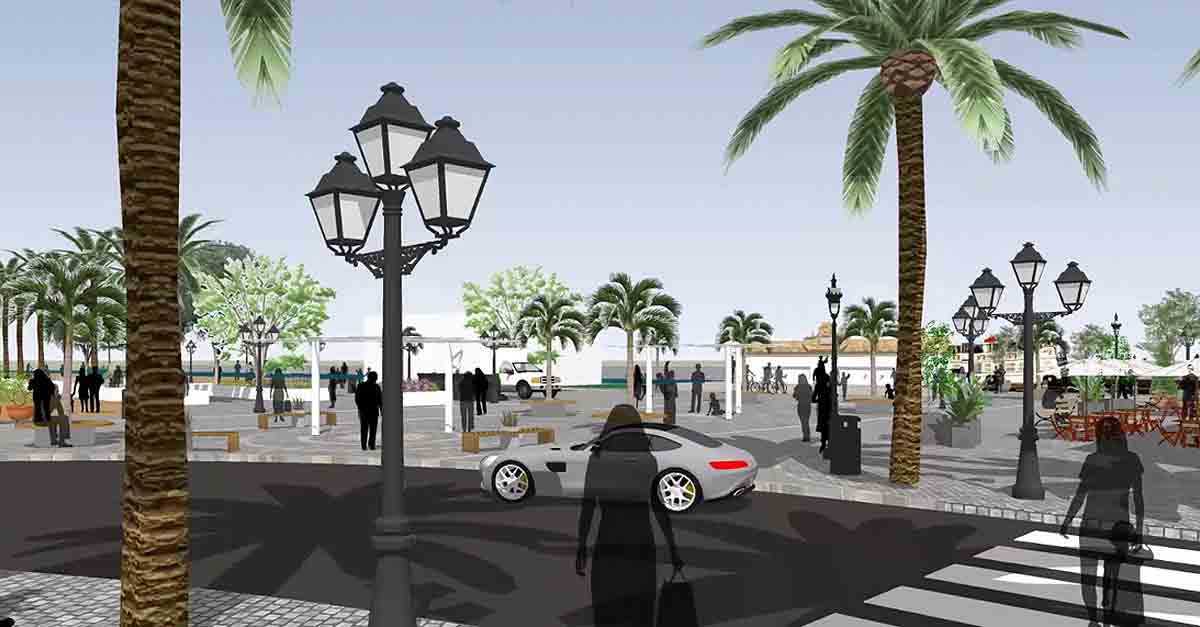 Betilo presenta una propuesta para la peatonalización de la plaza de Las Galeras Reales