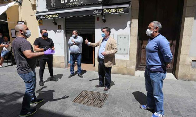 Curro Martínez apuesta por la peatonalización de calles en el centro de El Puerto