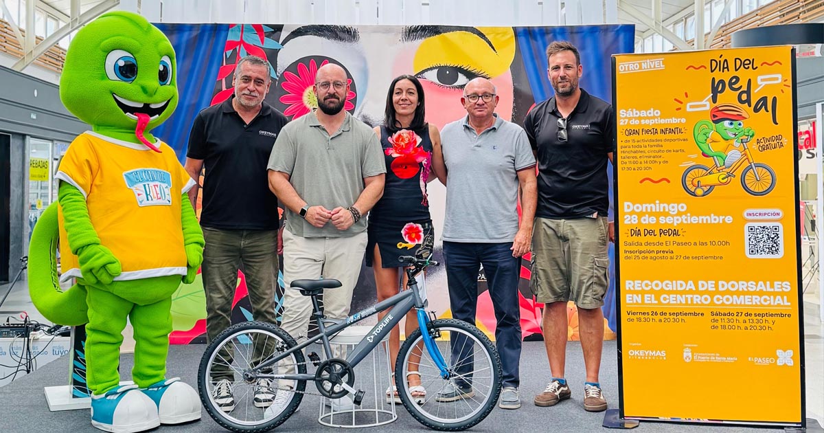 El Día del Pedal 2025 recorrerá la ciudad el domingo 28 de septiembre con salida desde El Paseo