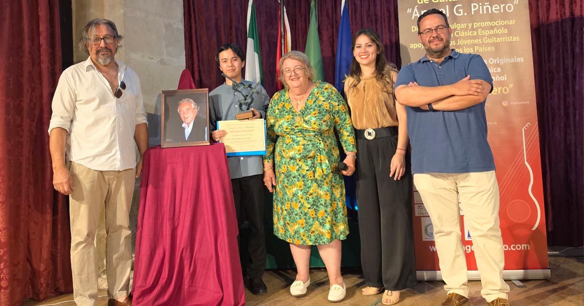 El japonés Sohta Nakabayashi gana el XIII Concurso Internacional de Guitarra Clásica