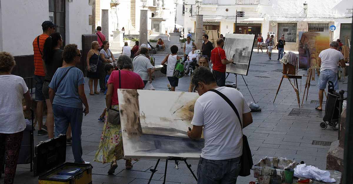 Urban Sketcher Bahía de Cádiz se suma al concurso de pintura rápida "El Puerto en la calle"