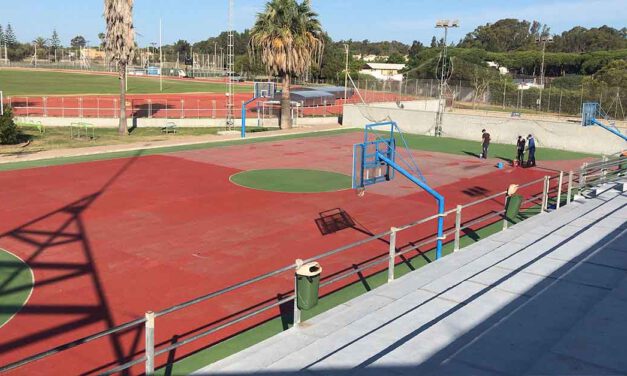 El Ayuntamiento realiza trabajos de mejora en la Ciudad Deportiva Rafael Sánchez