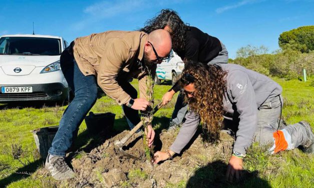 El Puerto impulsa la regeneración ambiental: más de 250 estudiantes participan en la plantación de especies autóctonas