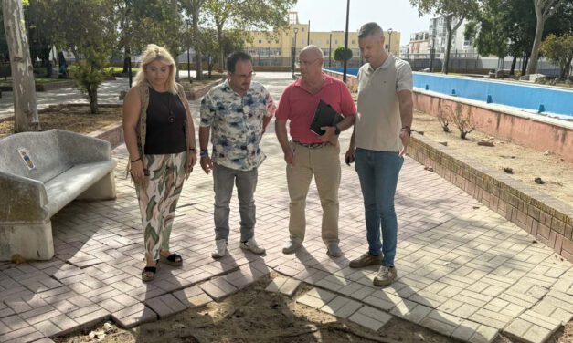 El PSOE denuncia el mal estado de la plaza Hermano Ignacio