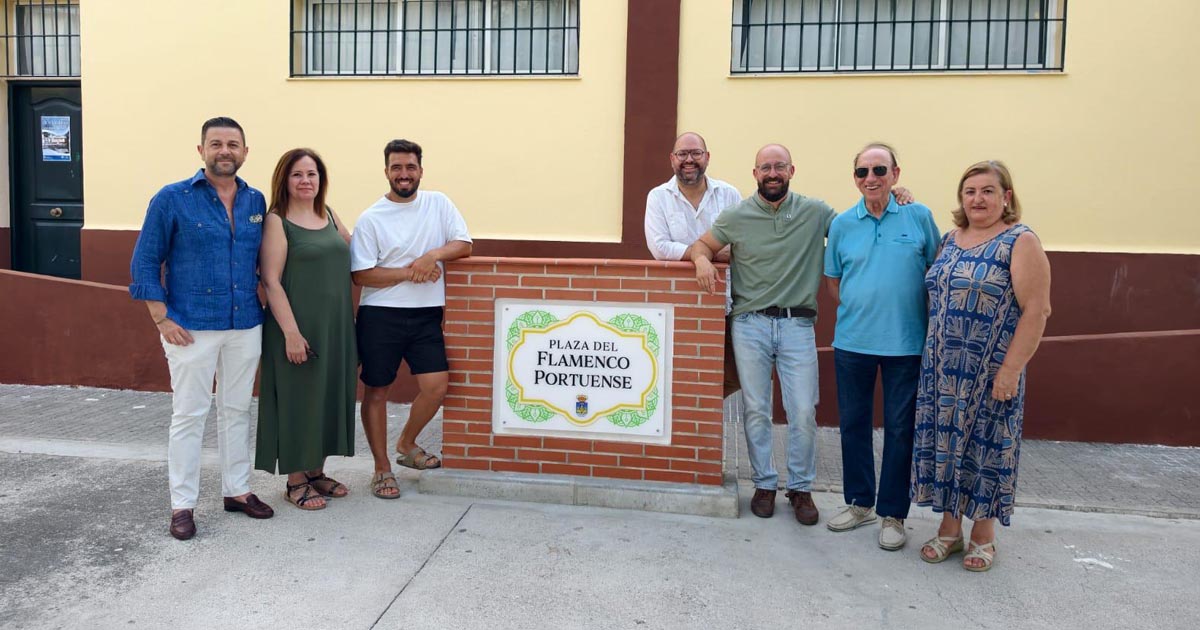 La Plaza del Flamenco Portuense estrena nueva imagen tras su remodelación integral