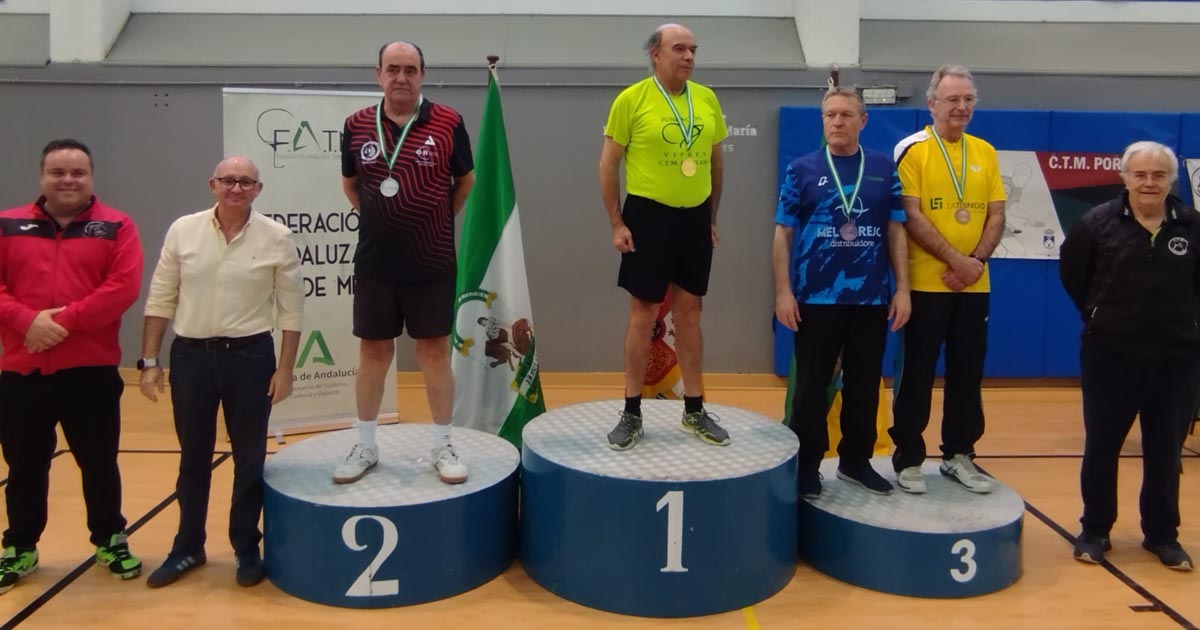 El Circuito Andaluz de Tenis de Mesa reúne en El Puerto a más de 150 jugadores de toda Andalucía Occidental