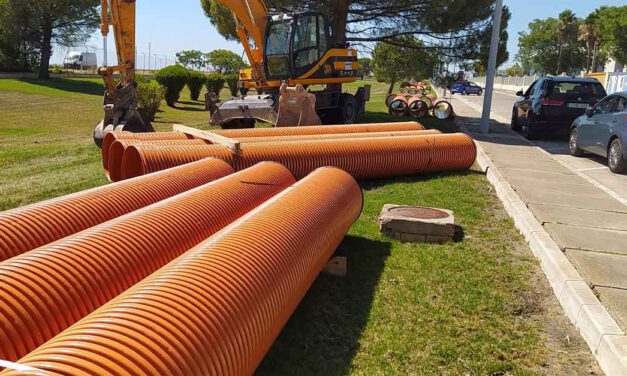 Apemsa inicia la construcción de una estación de bombeo de aguas residuales en el polígono industrial Bahía de Cádiz