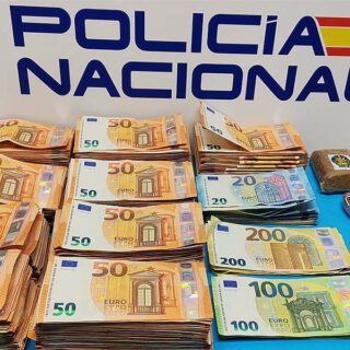 La Policía Nacional desmantela un punto de venta de droga en El Puerto