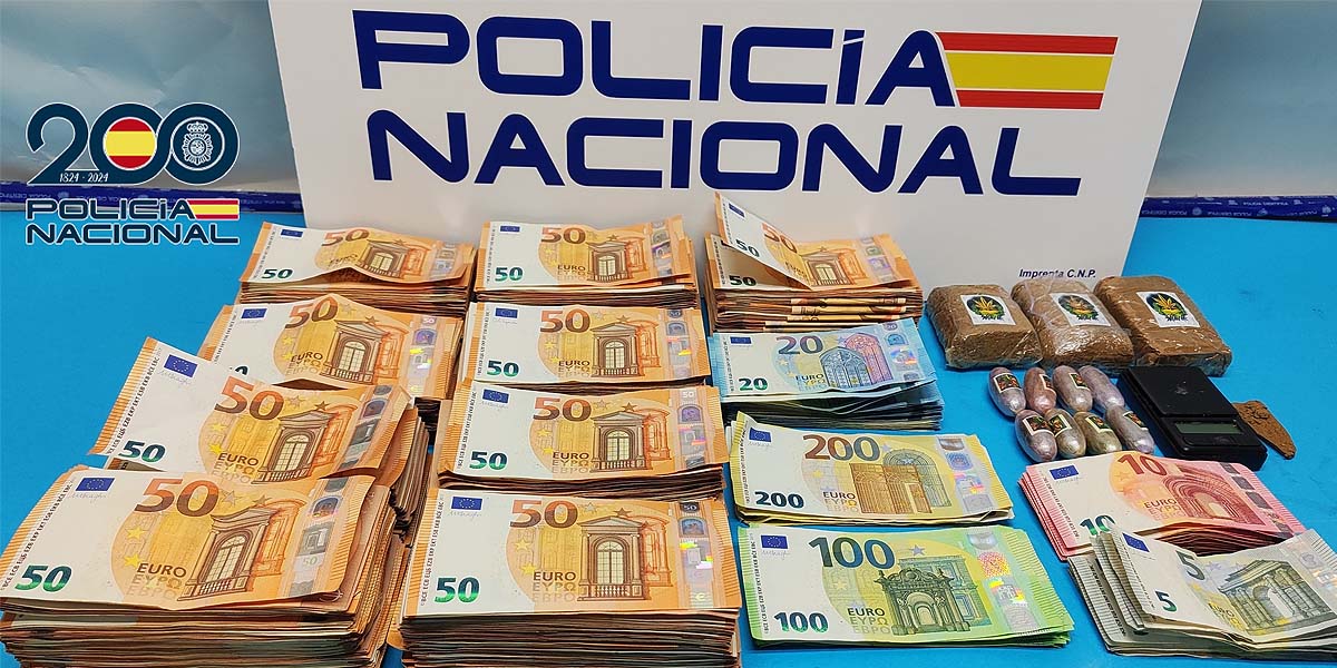 La Policía Nacional desmantela un punto de venta de droga en El Puerto