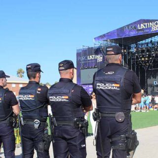 La Policía Nacional establece un fuerte dispositivo de seguridad con más de 200 agentes por el “Puro Latino Fest 2023"