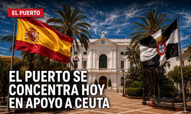 El Puerto se concentra hoy en apoyo a Ceuta en la Plaza de Isaac Peral