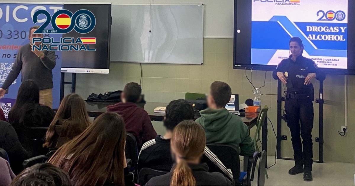La prevención de las drogas llega a los institutos de El Puerto con testimonios reales y cercanos