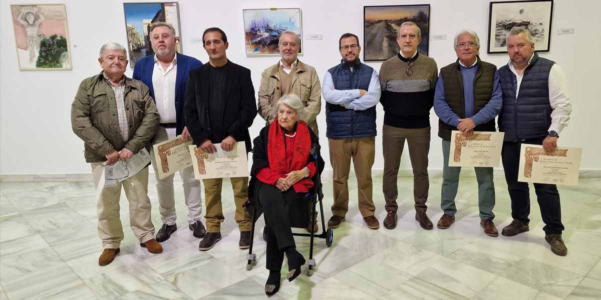 El Centro Cultural Alfonso X acoge la exposición de las obras presentadas al certamen de pintura "Eduardo Ruiz - Golluri"