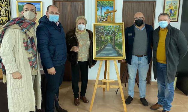 Presentado el cartel anunciador de la XXX Fiesta de San Antón, obra de Javier Pérez