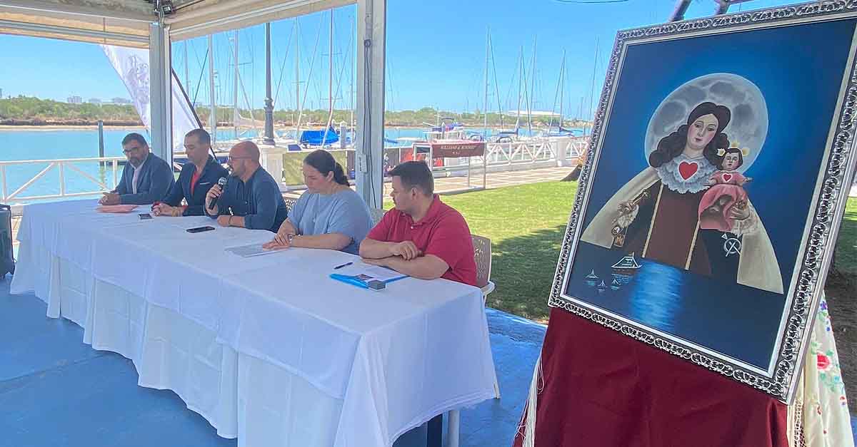 El Puerto anuncia la Festividad de la Virgen del Carmen con un cartel obra de Isaías García Vega