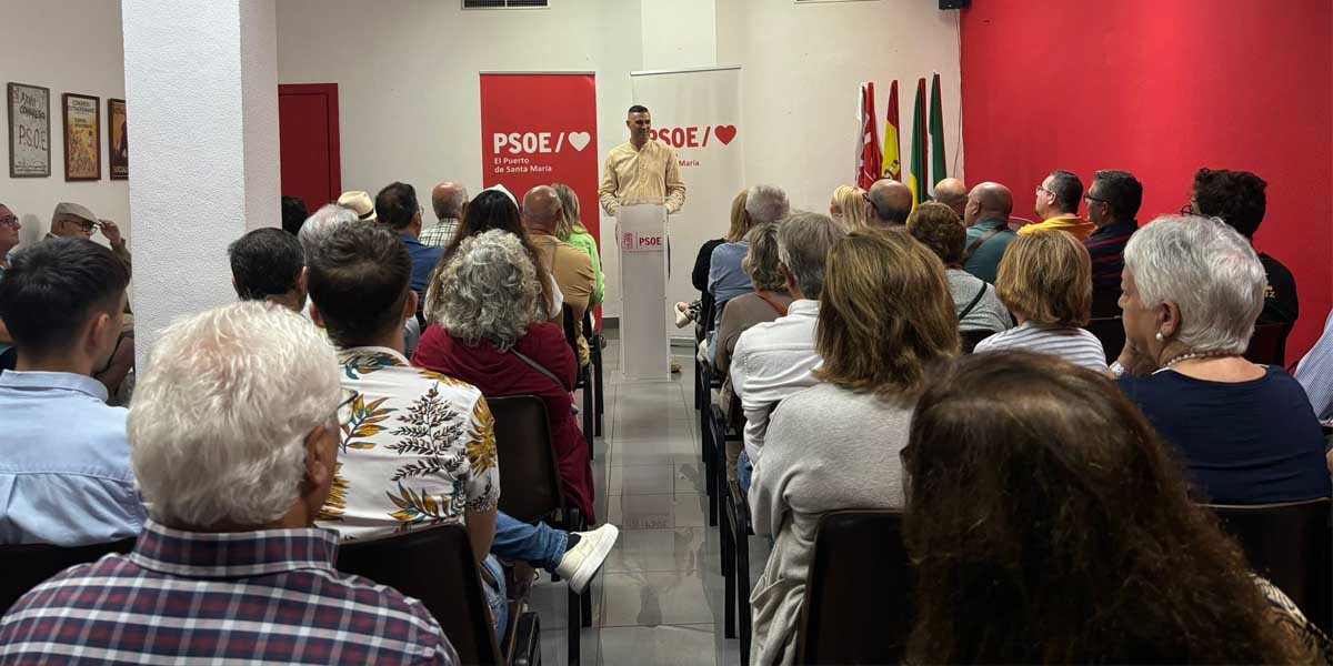 El PSOE de El Puerto arrancó el curso político bajo el lema 'Defiende tu Barrio'